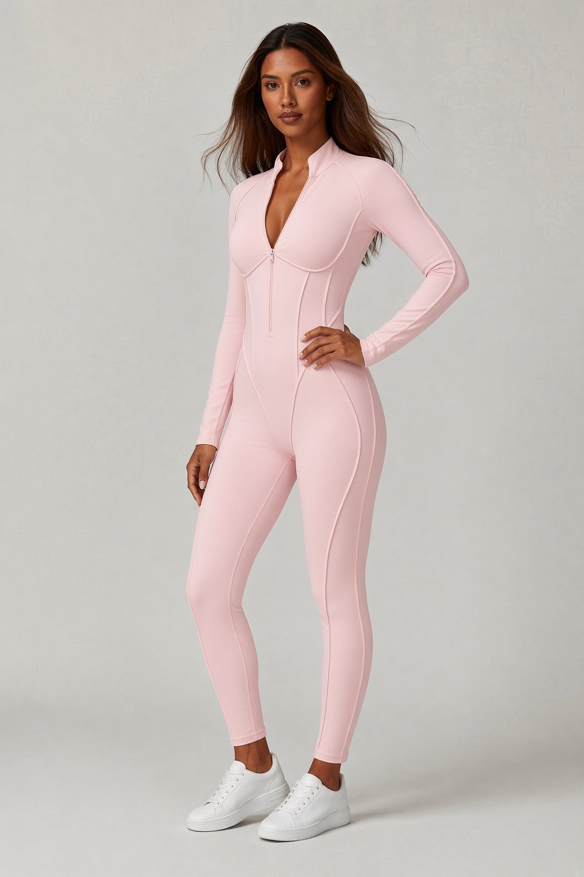 Peekaboo Catsuit—Plush